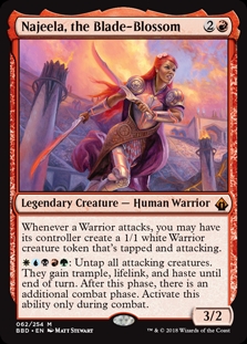 Najeela, the Blade-Blossom Battlebond
